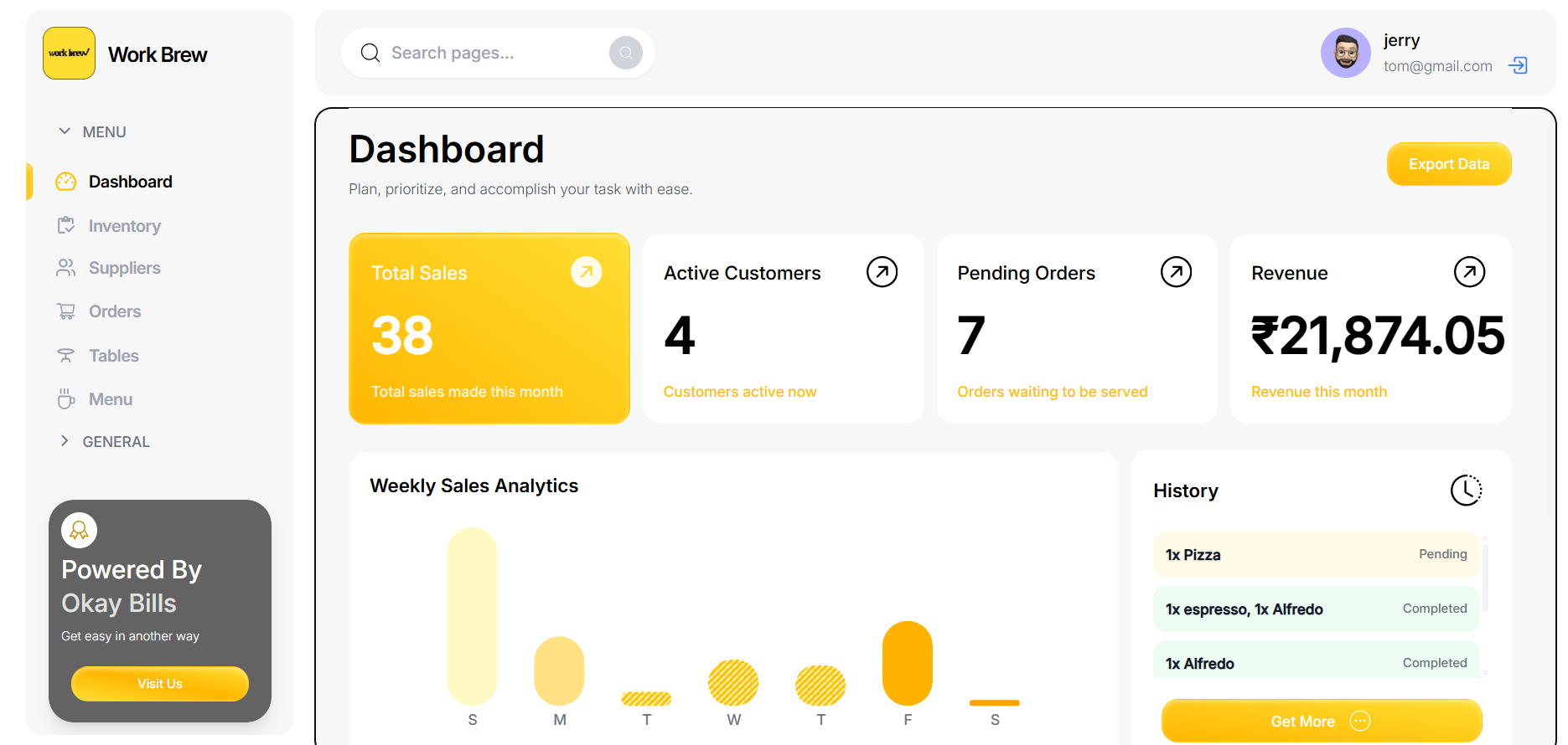 Workbrew POS Image 2