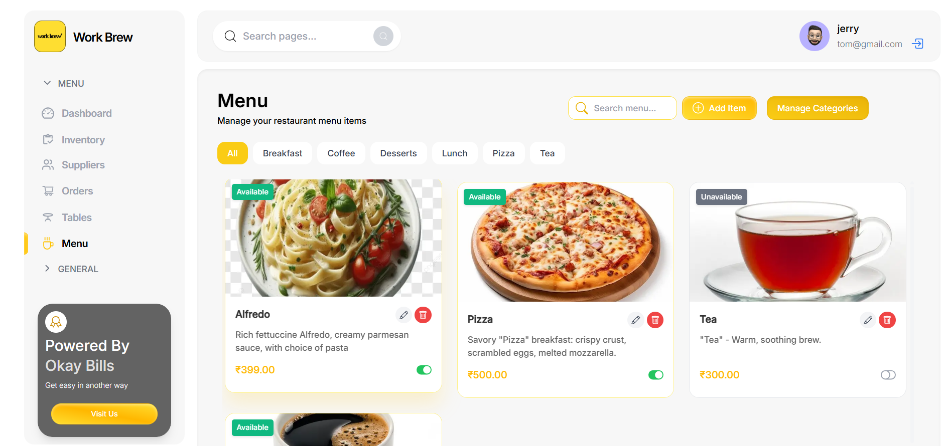 Workbrew POS Image 1